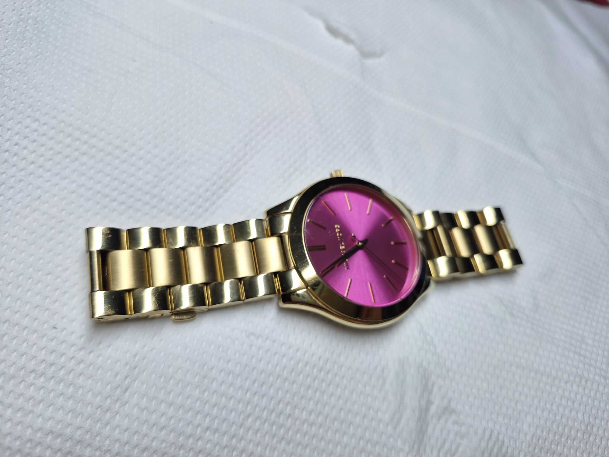 Ceas Dama Michael Kors Slim Runaway Gold & Pink ,MK3264