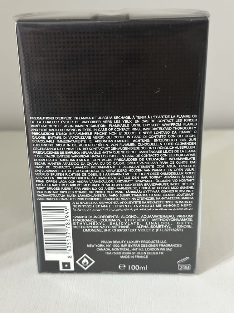 Parfum Prada Black Luna Rossa SIGILAT 100ml apa de toaleta edt