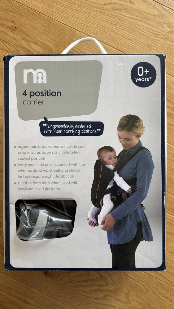 Marsupiu bebe ergonomic nou cu 4 positii de transport pentru bebe