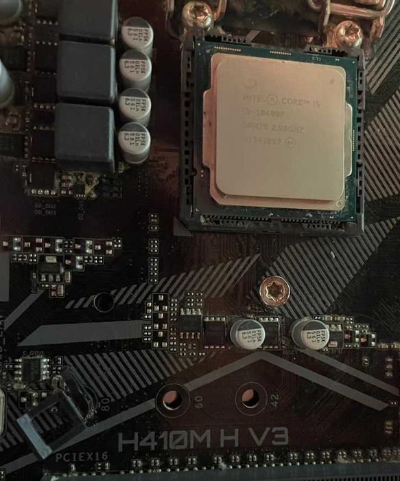 Kit Intel i5-10400F + Gigabyte H410M H V3