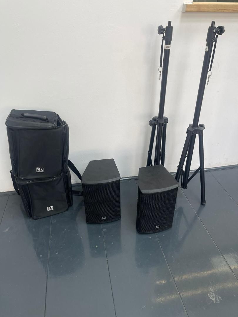 Pachet Boxe LD MIX 6 A G3 si MIX 6 G3 cu stativ trepied  -A-