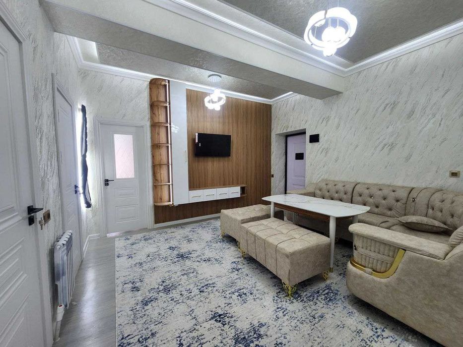 3 хоналик килинган 4 этажли янги дом, горгаз