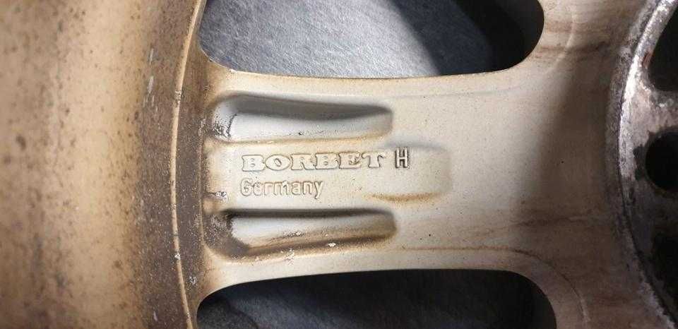 Borbet 5 112 17 алуминиеви джанти ЕТ50 7J VW Audi Seat Skoda Mercedes