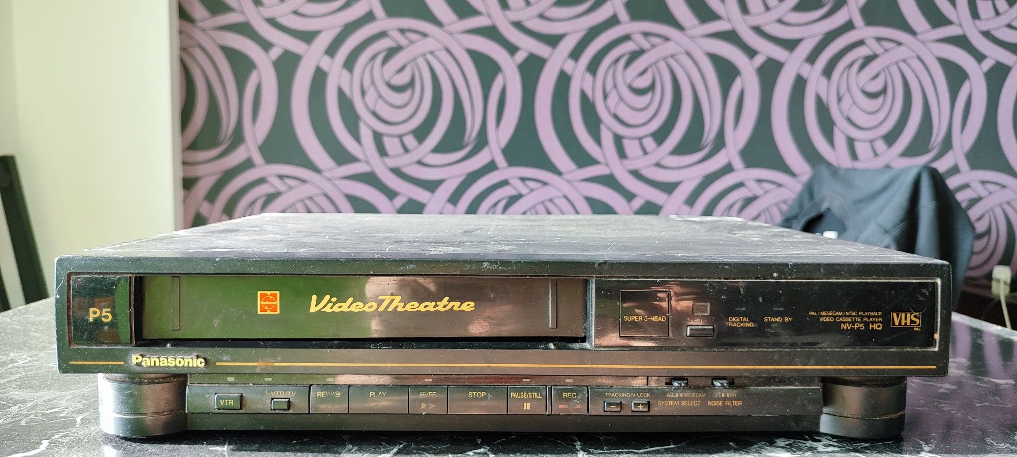Видео рекордер VHS Panasonic NV-P5AM за ремонт или части
