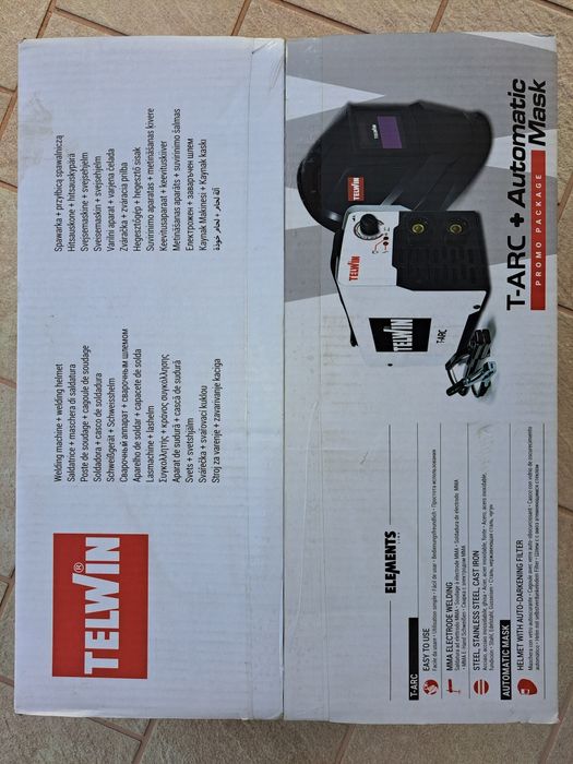Aparat de sudura Telwin invertor T-ARC 160 230V + Masca Cod: 816163