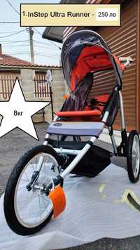 Лятна количка InStep Ultra Runner (за деца до 22кг и около 117см)