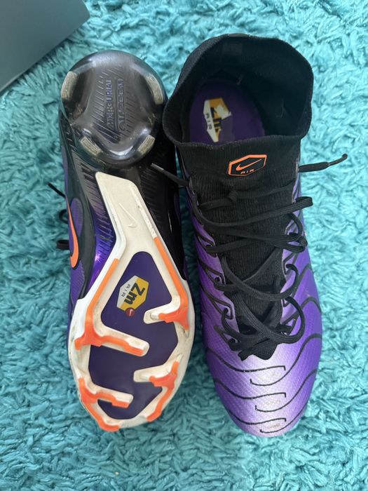 Nike Mercurial Superfly 9 FG Kylian Mbappe Air Max Plus Voltage Purple