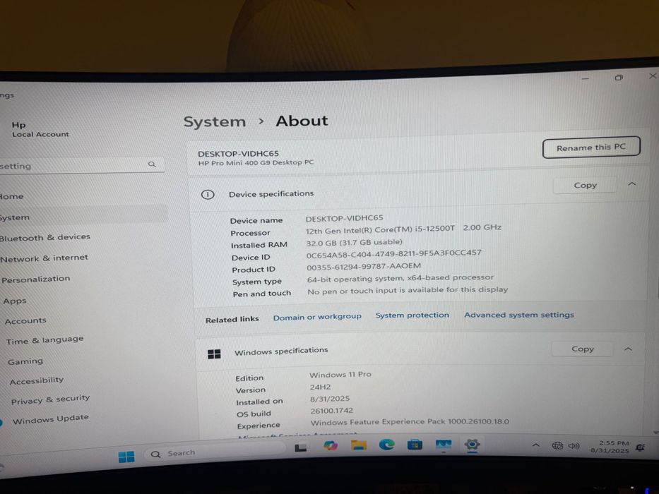 Calculatoare Mini Pc  Hp Mini 400 Dell 5090  I5 32Gb