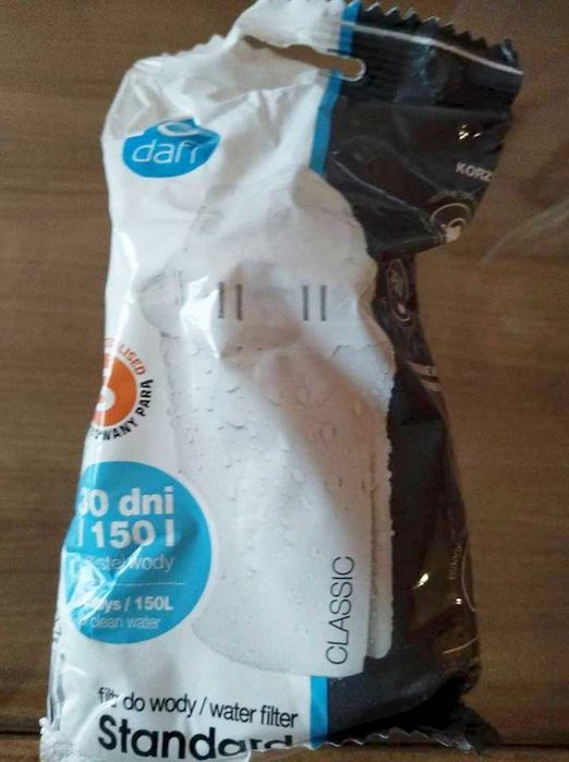 Кана за пречистване на вода Dafi Atria Classic, с филтър и брояч, 2,4л