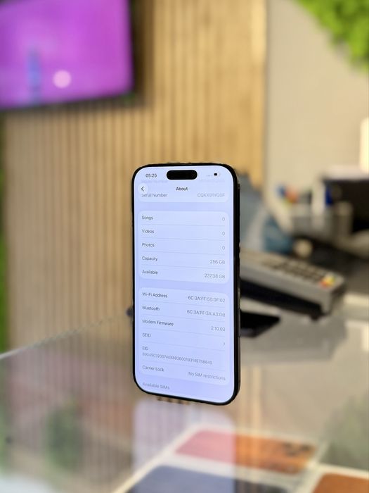 **ATS GSM**iPhone 16 Pro 256GB /Baterie93%/Garantie