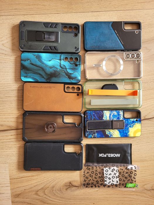 Huse telefon Samsung Galaxy S21 FE + folie Mobilfox