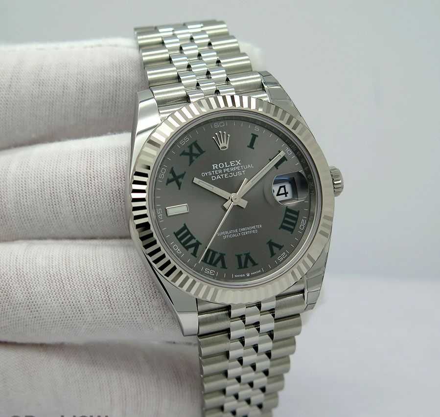 Rolex Datejust Silver/Luxury/Automatic 41mm New 2024 Gentleman Edition