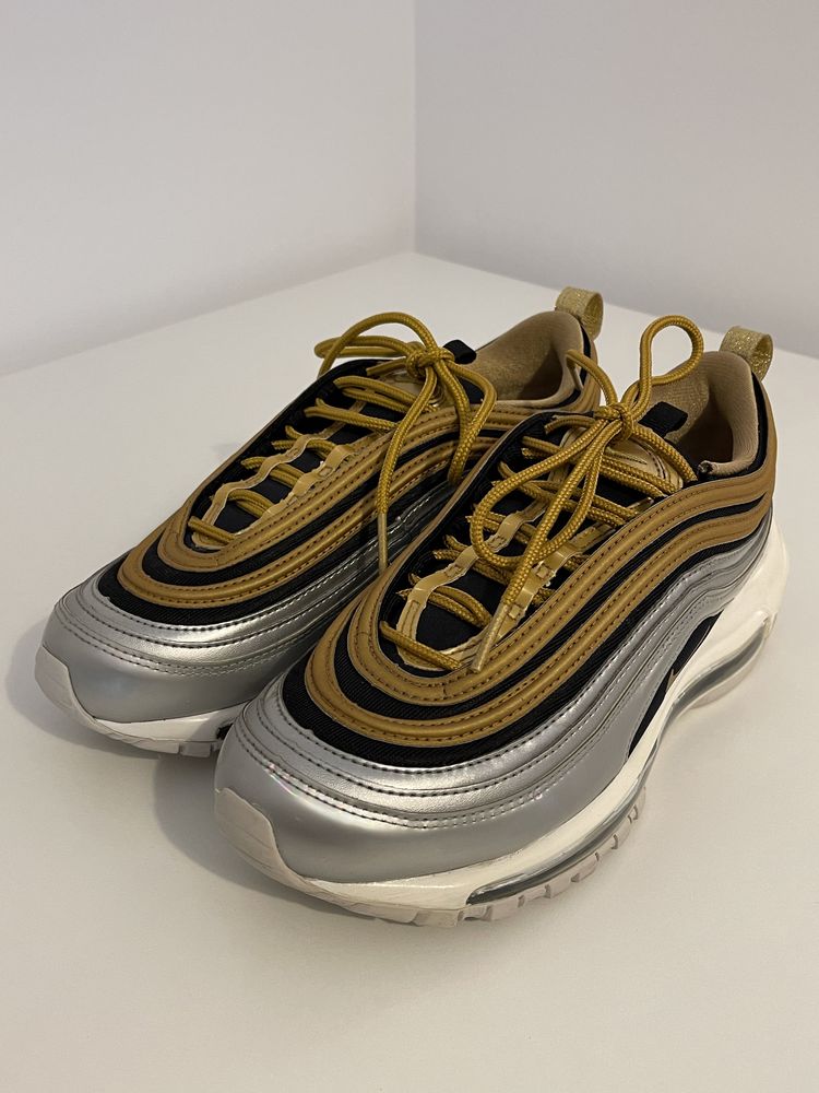 Nike Air Max 97 SE - Silver/Gold/Black - 38