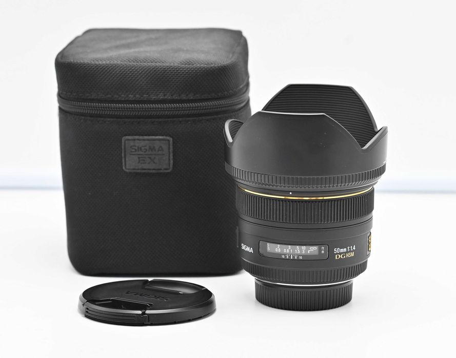 Sigma 50mm f/1.4 EX DG HSM за Nikon