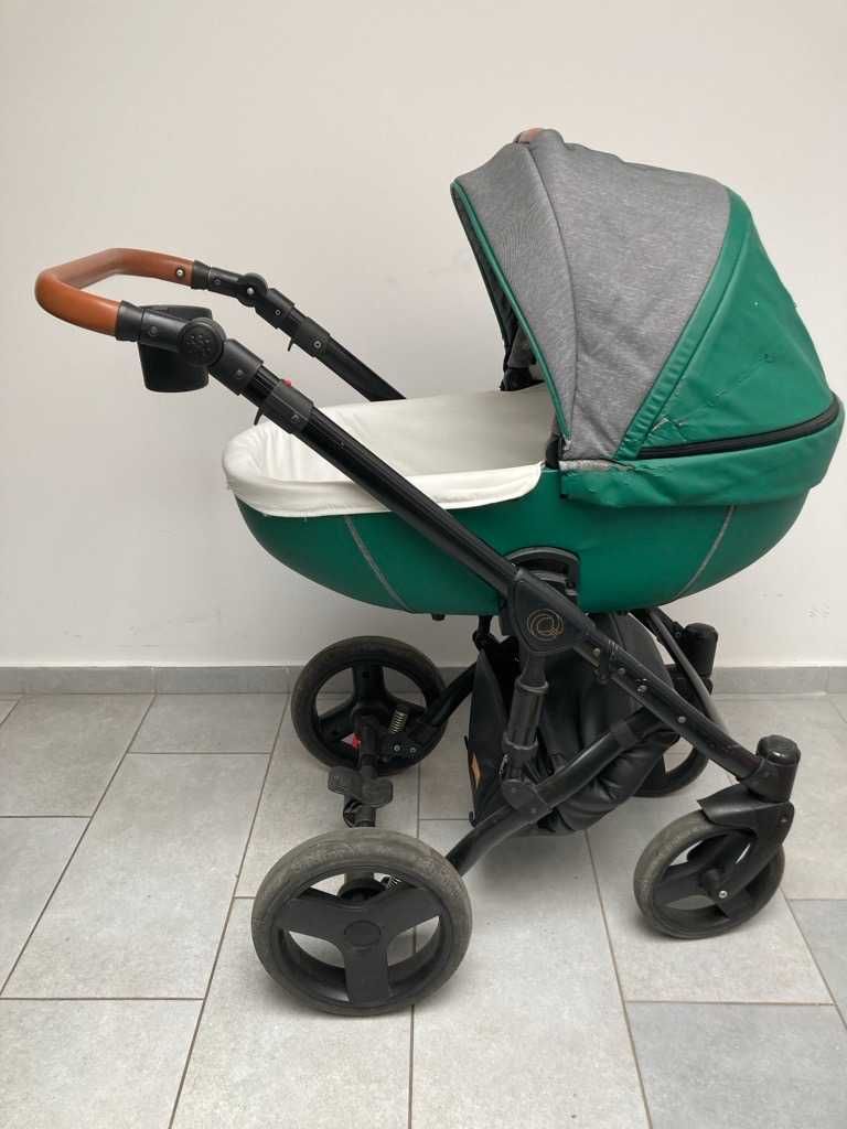 Carucior 3 in 1 Krausman Nexxo, Verde