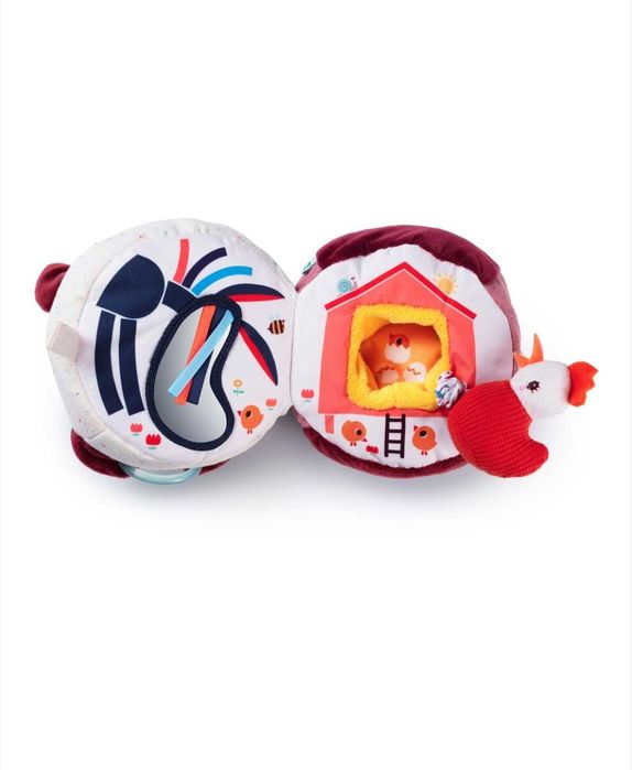 Jucarie senzoriala de plus Lilliputiens - Vacuta Rosalie