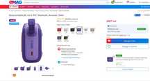 Boxa portabila JBL Go 4, IP67, Bluetooth, Auracast, Violet, sigilata