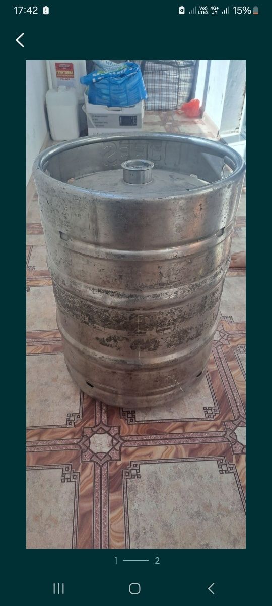 Продам кегу 30л б/у