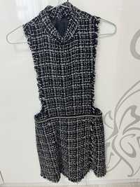 Salopeta tweed zara xs