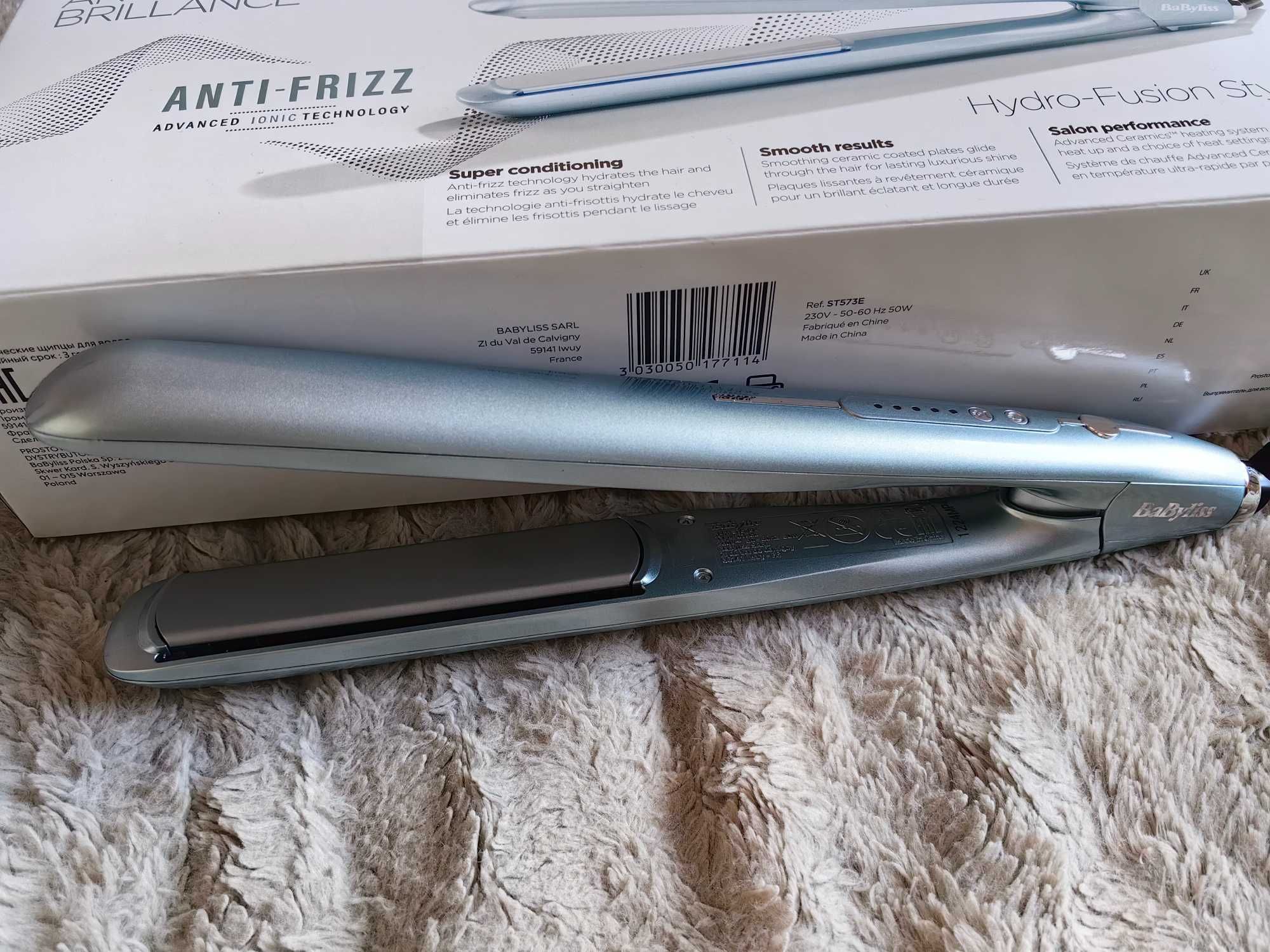Преса Babyliss Hydro Fusion ST573E