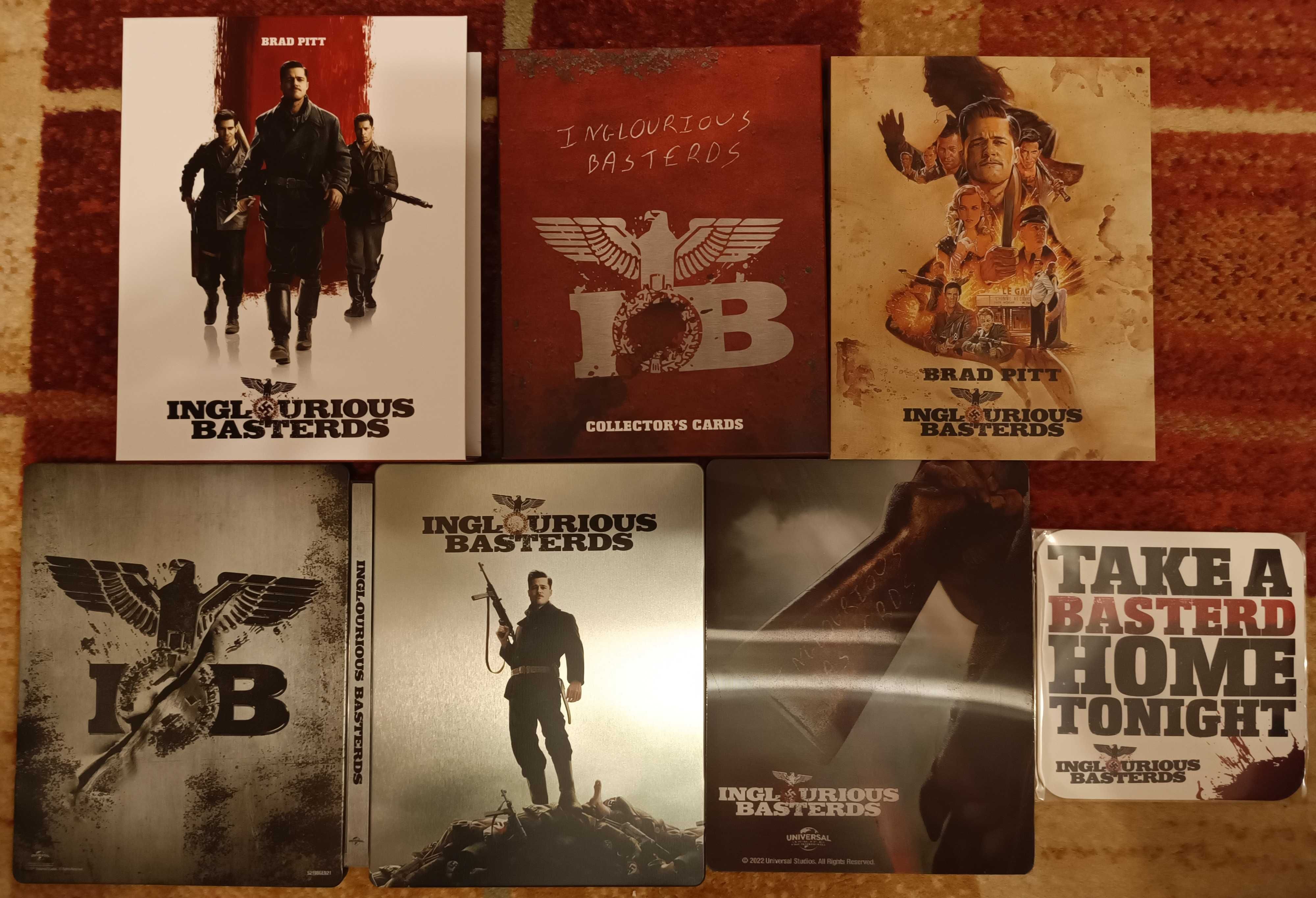 Inglorius bastards steelbook bluray 4k cu română