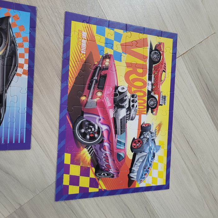 Puzzle hot wheels