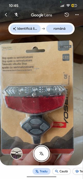 Far bicicleta Sigma +pompa ToPeak+ stop bicicleta cu semnalizare
