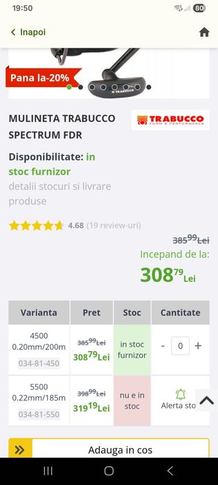 Vand mulineta  spectrum fdr4500