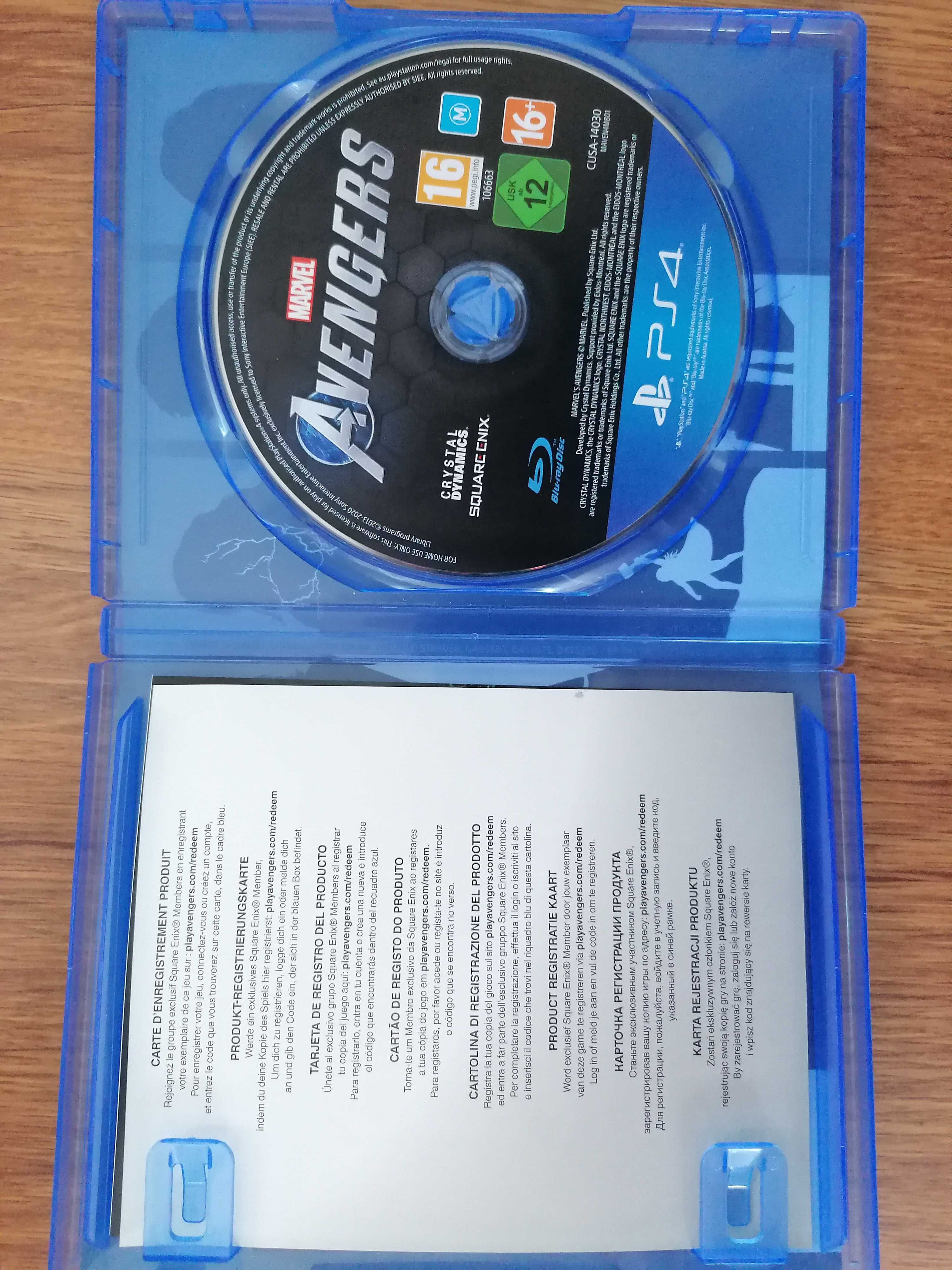 Ps4 игра Avengers