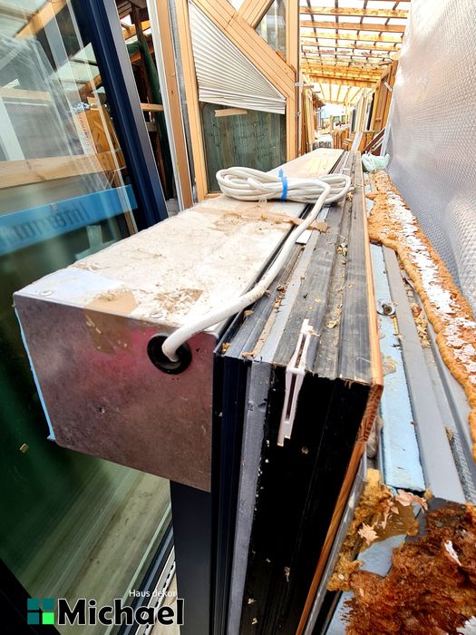 Tripan lemn,PANORAMIC ,  2.18 x h 1.40 ,FIX,Internorm,Austria( XXXVI)