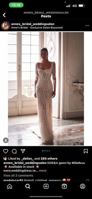 Rochie de mireasa Milla Nova