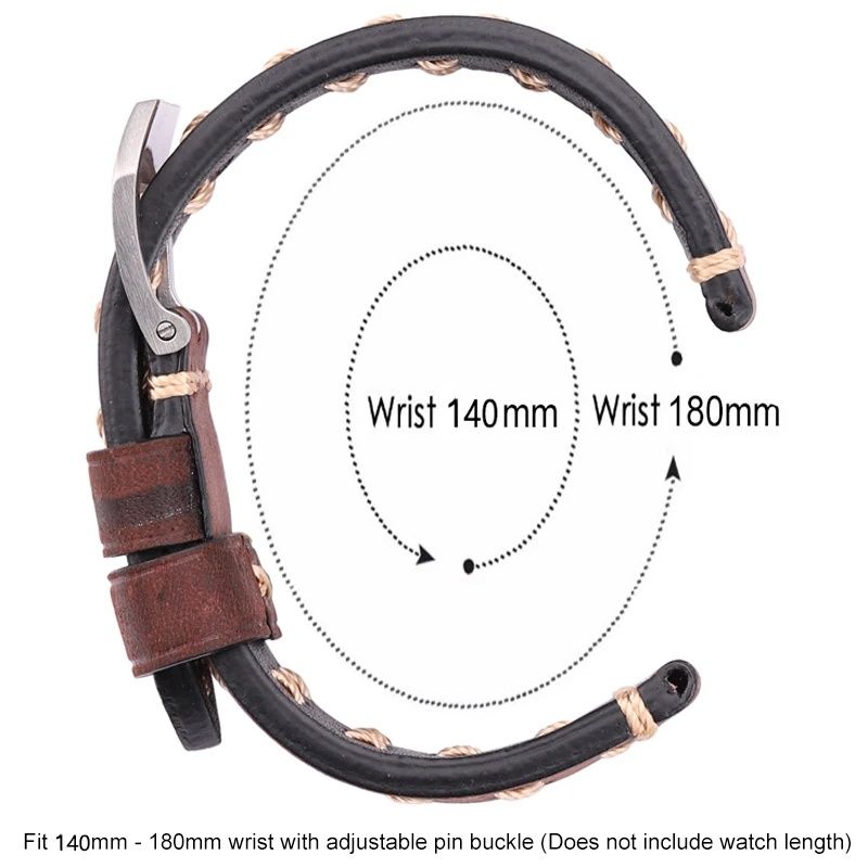 HAND MADE Кожена каишка за Huawei Watch/Samsung/Xiaomi/Garmin/Apple