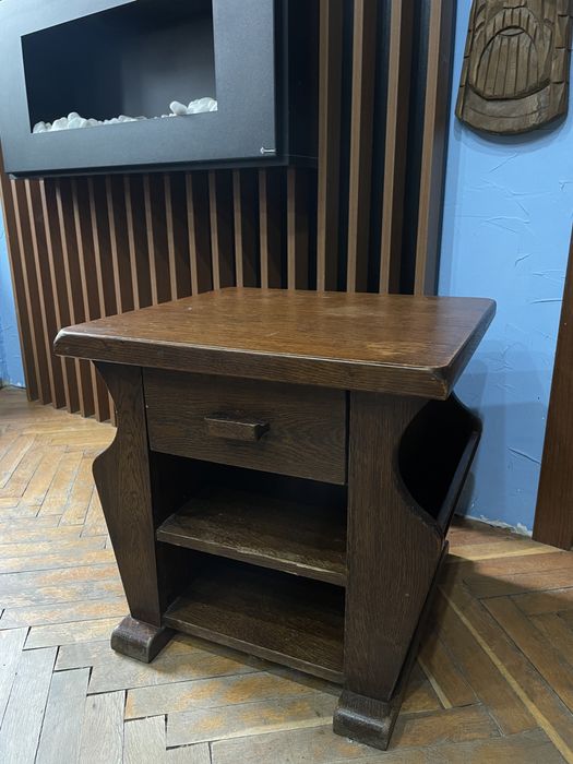 Дървена масичка, помощна