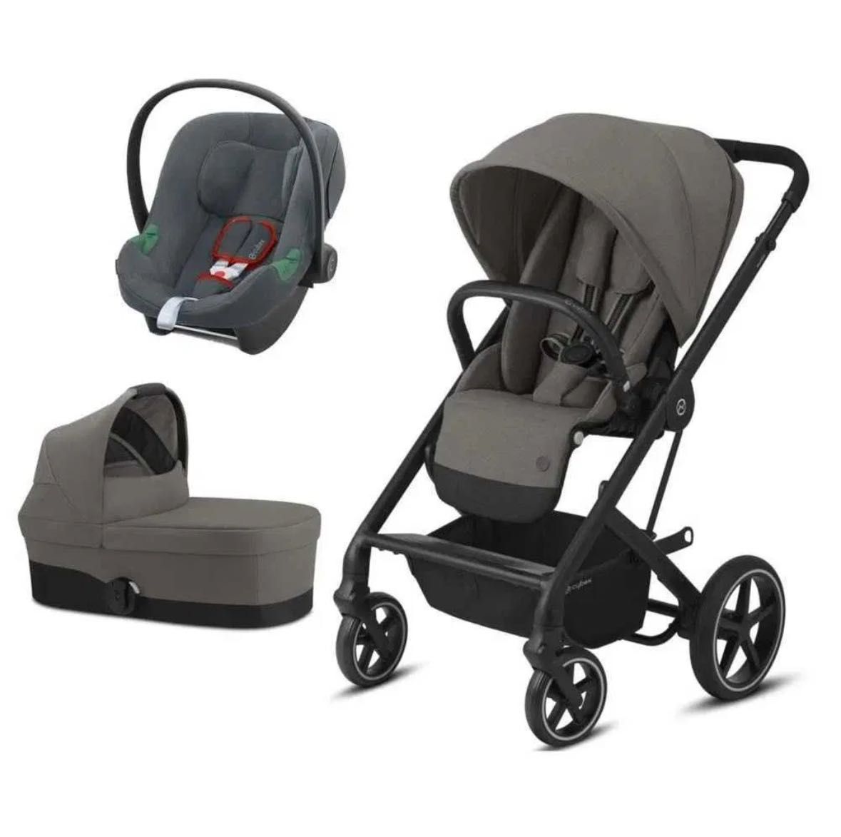 Бебешка количка Cybex Balios S Lux черно шаси