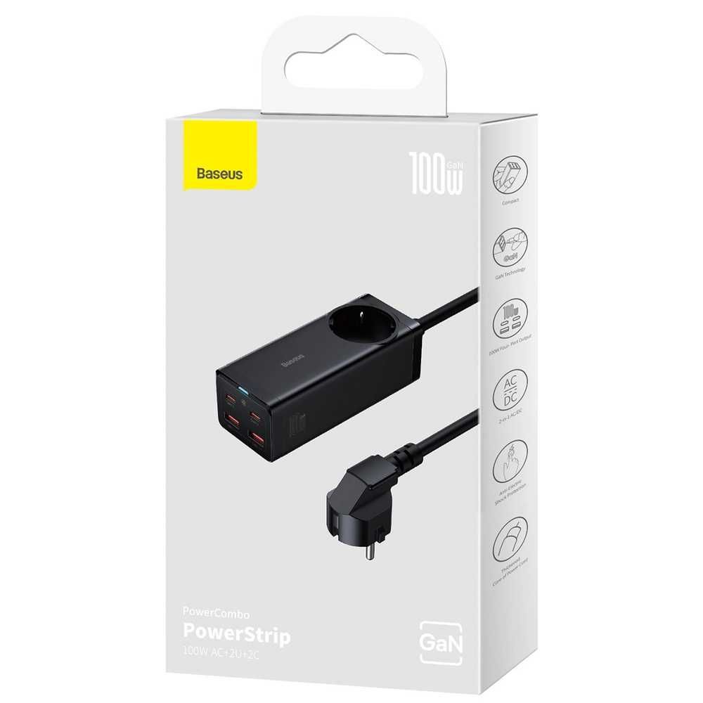 Baseus GaN3 Pro Desktop Powerstrip зарядное устройство