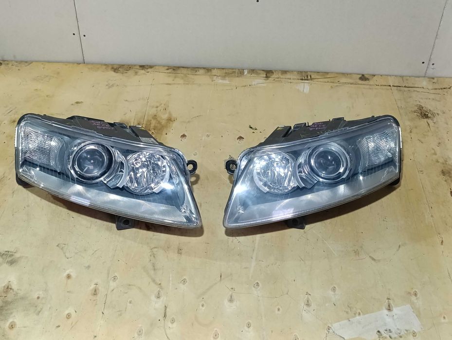 Фары передние Xenon AFS Audi A6 C6 Оригинал дорест 04-08г