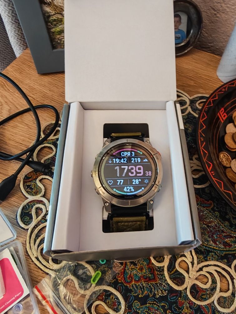 Garmin Fenix 7x pro sapphire solar