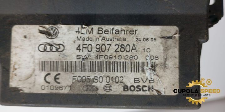 Modul confort 4F0907280A Audi A6 4F/C6 [facelift] [2008 - 2011]