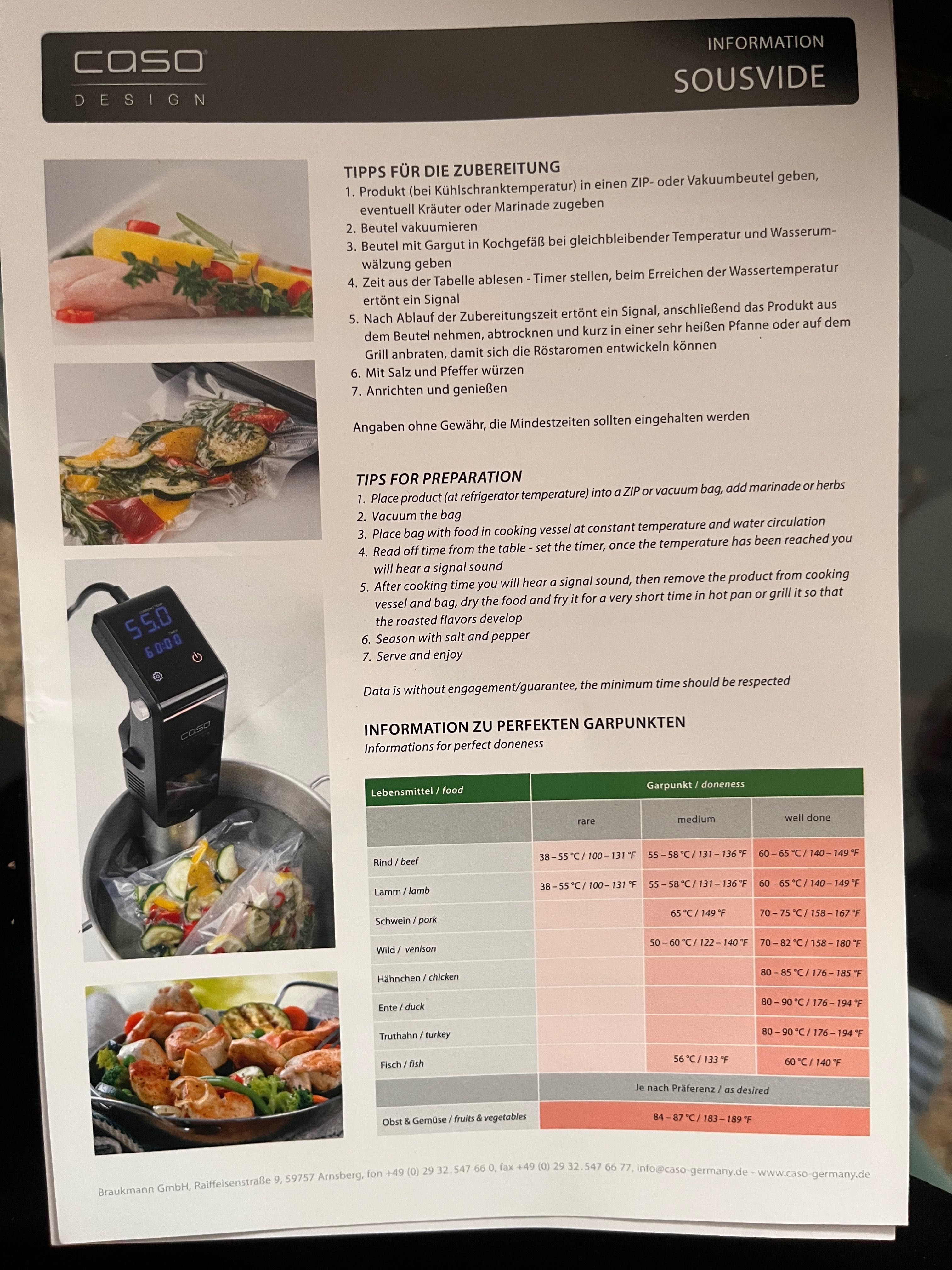 Aparat SousVide Garer SV300