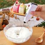 Blender mixer electric pentru amestecare rapidă ideal pentru lapte oua