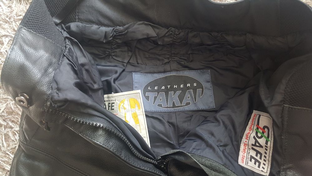 Pantaloni din piele de bovina