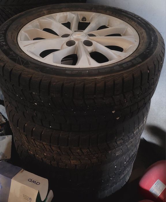 Диски с зимними шинамм