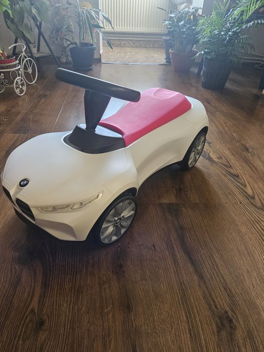 Masinuta Copii BMW Baby Racer III, Alb