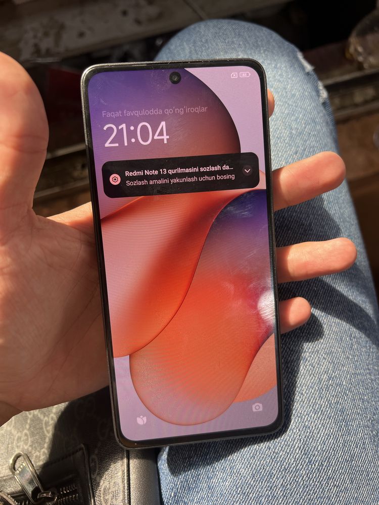 Redmi Note 13 256gb holati zo’r