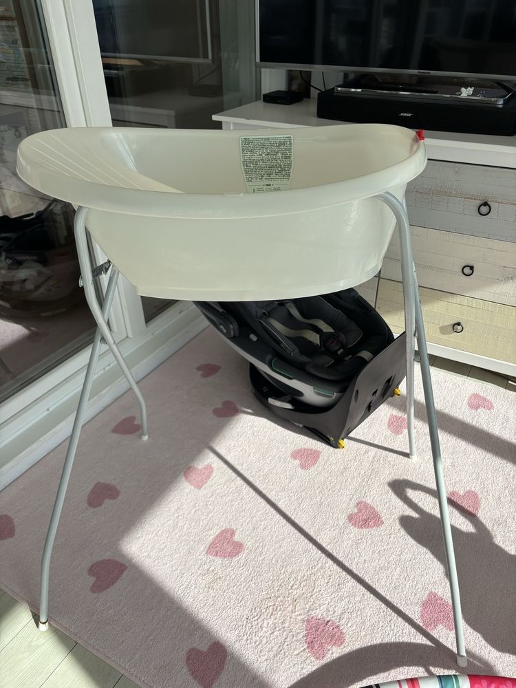 Комплект OK Baby Бебешка вана и сгъваема стойка