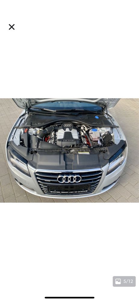 Bara fata audi a7 completa cu grile distronic , senzori ,spalatori far