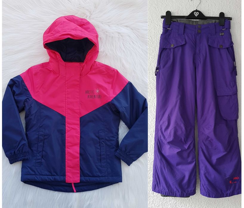 Детски ски екип 9-10години ново яке Crivit и панталон PROTEST 5000mm