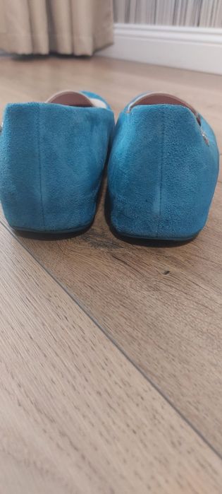 Pantofi slip-on piele intoarsa marimea 39