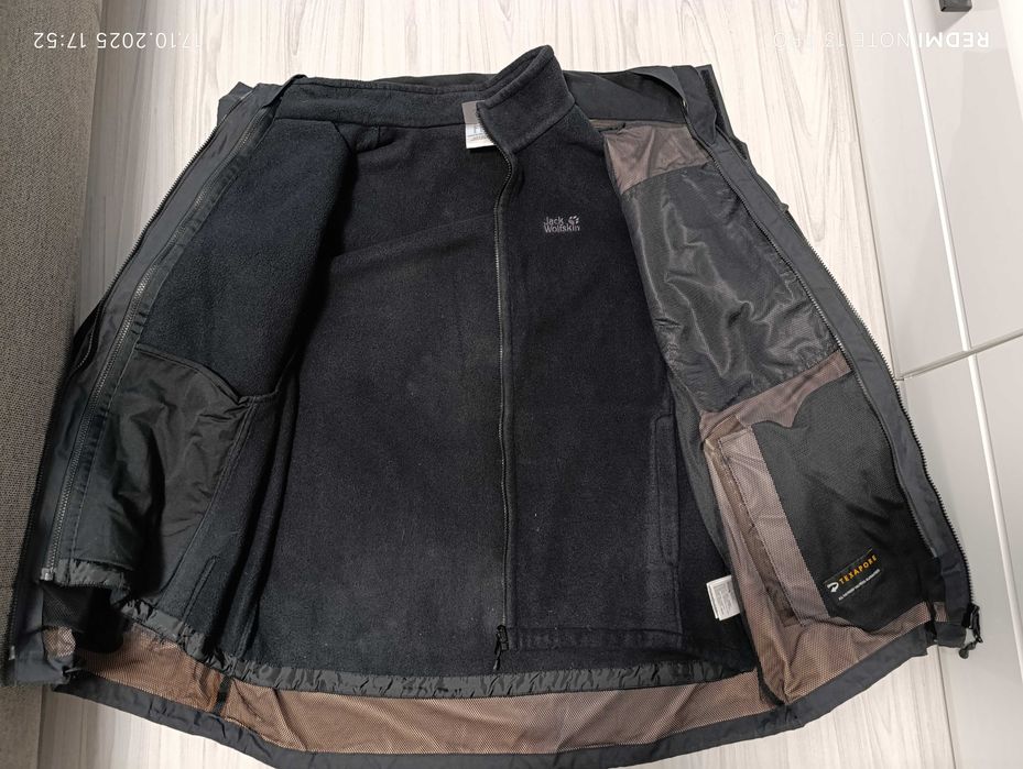 ''Jack Wolfskin Texapore''оригинално мъжко яке 2в1 размер 3ХЛ