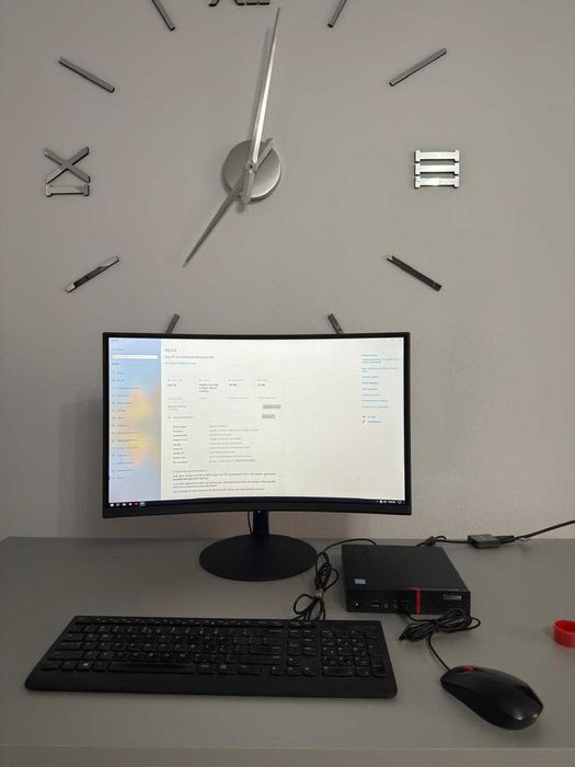 Lenovo ThinkCentre M700 Windows11– Ideal Birou/Receptie/Acasă– Mini PC